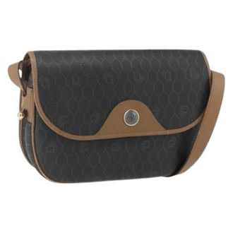 Dior Pre-owned Cross Body Bags, female, Black, Size: ONE SIZE Pre-owned Vintage Shoulder Bag