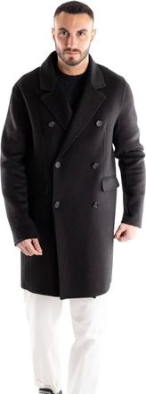 Paolo Pecora Uomo, Cappotti, Nero, S, new