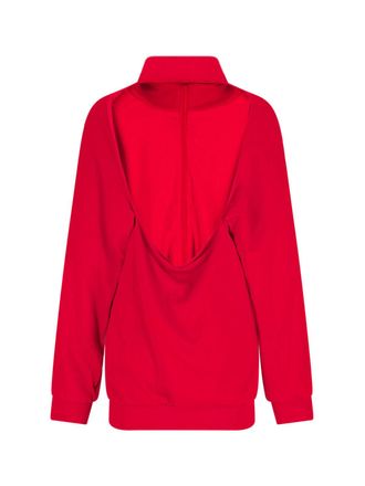 Balenciaga Womens Sweaters Red Polyamide