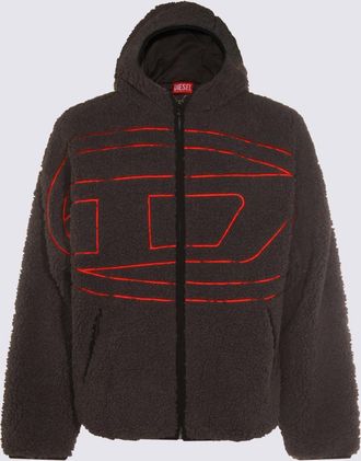 Diesel Jackets Blacks And Greys-Uomo