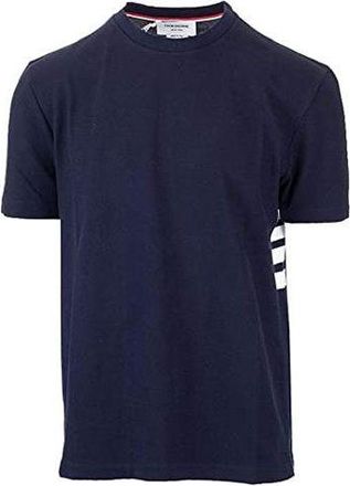 Thom Browne Short Sleeve T-Shirt Navy MJS123A-00050-415