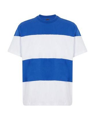 8 by YOOX ORGANIC COTTON STRIPED T-SHIRT