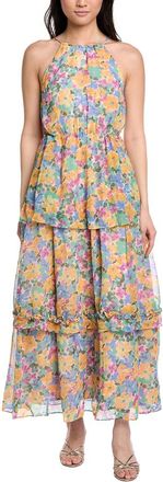 Lost + Wander Florescence Halter Maxi Dress