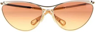 Chlo&eacute; Womens Glasses Gold Metal