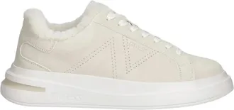 Guess Elba Sneakers - Heren - Schoenen - Beige - Maat: 46 EU Su&egrave;de