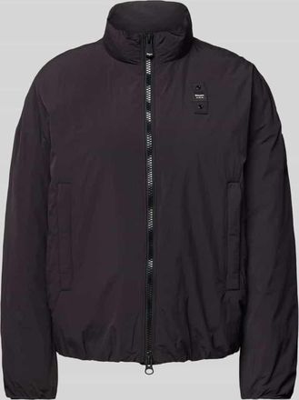 Blauer Jacke mit Zweiwege-Rei&szlig;verschluss Modell BELLAMI in Black, Gr&ouml;&szlig;e S