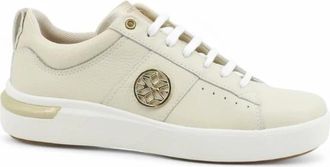 Geox Schoenen, Dames, Beige, 36 EU, Leer, Dalyla Sneaker