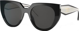 Prada PR 14WS 09Q5S0 52mm Womens Cat-Eye Sunglasses
