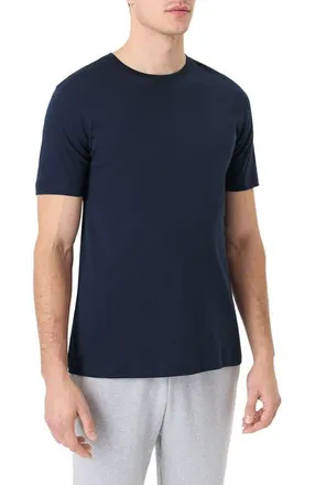 Pact Organic Cotton Softspun Essential Crewneck Tee in Navy at Nordstrom, Size Xx-Large