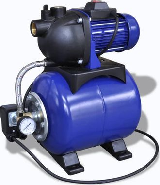 vidaXL Bomba De Jard&iacute;n El&eacute;ctrica 1200w Azul Vidaxl