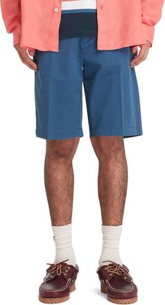 Timberland Mens Stretch Twill Chino Short Board, Dark Denim, 38W