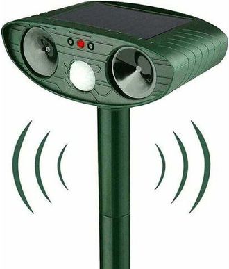 OEM Repelente Ultras&oacute;nico Para Gatos, Repelente Solar Para Gatos, Repelente Ultras&oacute;nico Para Roedores Con Detector De Movimiento, Repelente Impermeable Pa