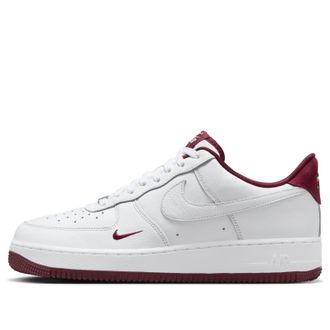 Nike Air Force 1 Low 07 LV8 White Burgundy HM9483-100