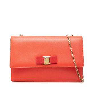 Ferragamo Leather Shoulder Bag (Pre-Owned)