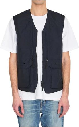 Stone Island Metal Lamina Poly Ripstop Vest - Heren - Bodywarmers - Blauw - S - Polyester - Jassen