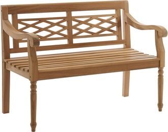 Crosley Furniture Olivier Teak Indoor Outdoor Bench
