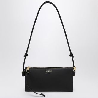 Loewe Joya pouch in black calf nappa leather