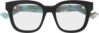 Gucci GG0958O017 Square Full Rim Eyeglasses - Black