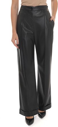 Liu Jo Pantalone in ecopelle Nero Liu Jo Donna