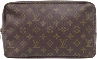 Louis Vuitton Pre-owned Vintage Monogram Clutch - unisex - Vintage Clutch - Bruin - ONE Size - Vintage