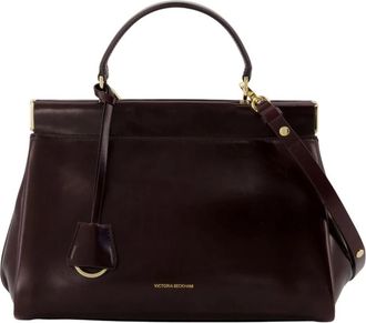 Victoria Beckham Sloane Frame Handtas - Dames - Handtassen - Rood - ONE Size - Leer - Tassen