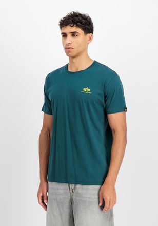 Alpha Industries T-Shirt ALPHA INDUSTRIES Backprint T-Shirt, Herren, Gr. XXL, deep petrol, Obermaterial: 100% Baumwolle, Shirts T-Shirt