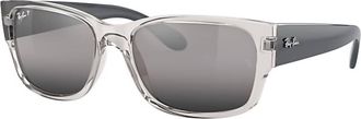 Ray-Ban Unisex - 0Rb4388 Sunglasses In Trans Grey Smoke Polar