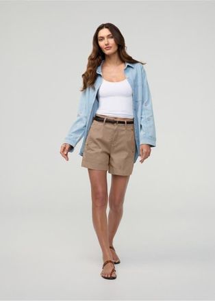 Duer Live Lite High Rise Short in Desert-Tan at Nordstrom, Size 32