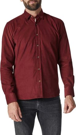 34 Heritage Corduroy Button-Up Shirt in Bordeaux at Nordstrom Rack, Size Small R