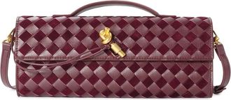 Tiffany & Fred Woven Leather Clutch