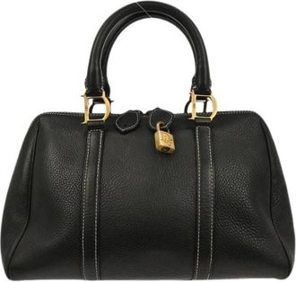 Dior Pre-owned Handbags, female, Black, Size: ONE SIZE Pre-owned Vintage handbag