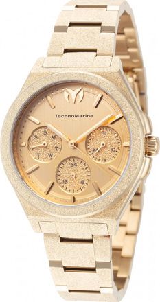 Technomarine Womens TM-318149 Ladies Ocean Watch - Gold - One Size