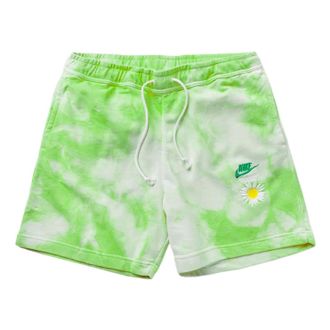 Nike Sportswear French Terry Shorts Floral Green DM5016-332