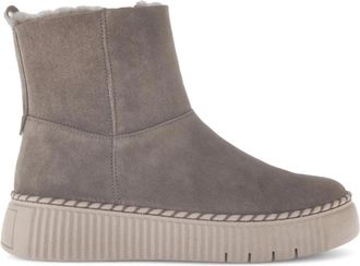 Gabor Sportieve Boots - Dames - Winterlaarzen - Beige - 40 EU - Su&egrave;de - Schoenen