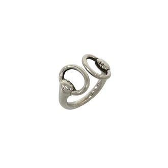 Herm&egrave;s Silver Silver 925 Band Ring (Pre-Owned)