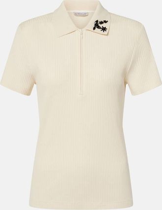 Moncler Polo in misto cotone