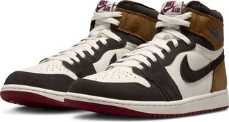 Nike Jordan Air Jordan 1 Sneaker in Shadow Brown/multi-Color at Nordstrom, Size 10.5
