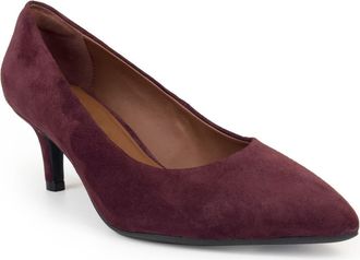 Aerosoles Elil Pump in Fig Suede at Nordstrom Rack, Size 8.5