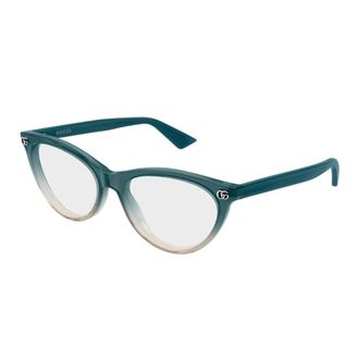 Gucci Gg 2112O Cat-eye Bril - unisex - Brillen - Blauw - ONE Size - Accessoires