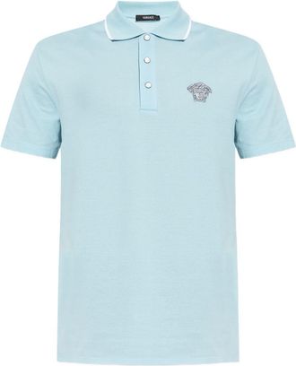 Versace Short-Sleeve Polo Shirt