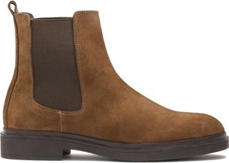 Kazar Bruine su&egrave;de herenschoenen - Heren - Chelseaboots - Bruin - 44 EU - Su&egrave;de - Schoenen