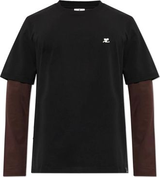 Courr&egrave;ges Uomo, Top, Nero, L, new