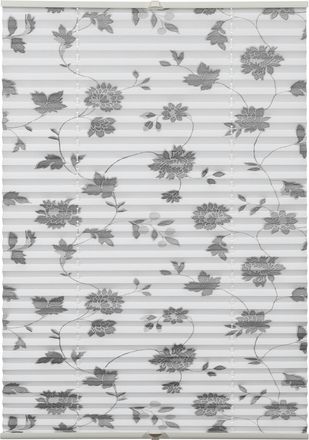 Gardinia Plissee »Concept zum Klemmen Flowers and Plants Blüte« blickdicht ohne Bohren verspannt in der Breite kürzbar