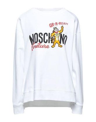 その他 Moschino FW20 CREW NECK SWEATER (09175807_1555) Moschino Crew Neck Sweatshirt | Black | FARFETCH