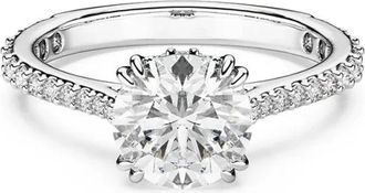 Swarovski Stilla Cocktailring - Dames - Ringen - Grijs - 50 MM - Accessoires