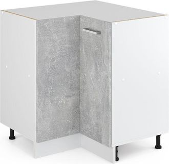 Vicco Mobile ad angolo cucina R-Line, Calcestruzzo, 75.6 cm, pl Antracite