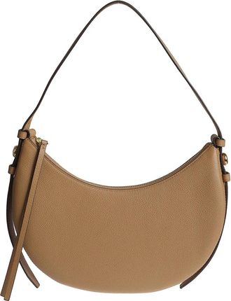 Tory Burch Romy Half Moon Bag - Dames - Schoudertassen - Bruin - ONE Size - Leer - Tassen