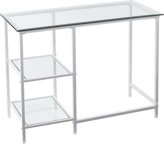 SEI Furniture Sei Layton Metal/Gls Student Desk
