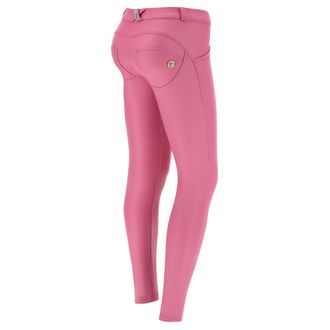 Freddy Pantaloni WR.UP superskinny vita bassa in similpelle ecologica