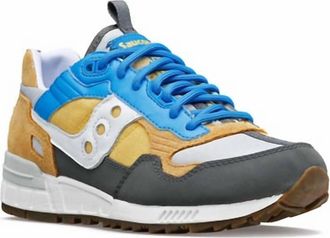 Saucony Mens Shadow 5000 Outdoor Low Top Sneakers In Navy/camel